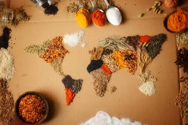 Spices from around the world