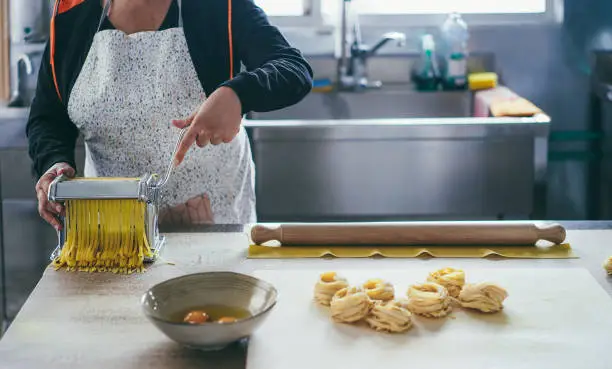 Italian pasta making